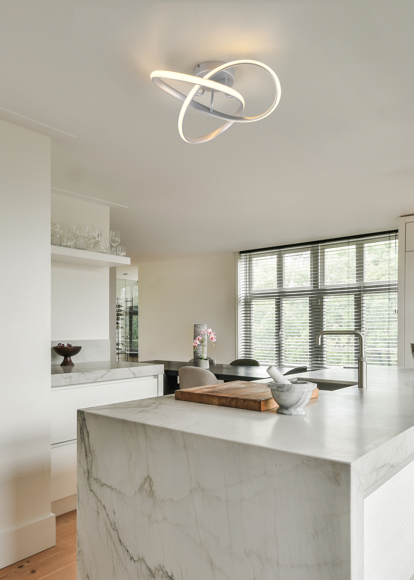 Kattovalaisin TRIO Meo 15W titaani