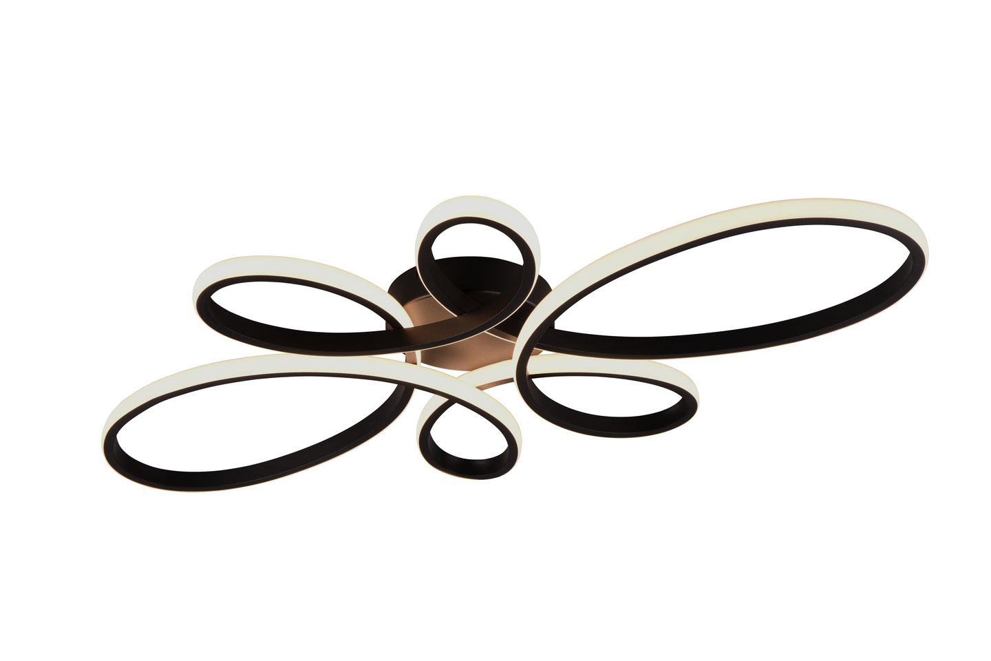 Kattovalaisin TRIO Fly 32W 83 cm mattamusta