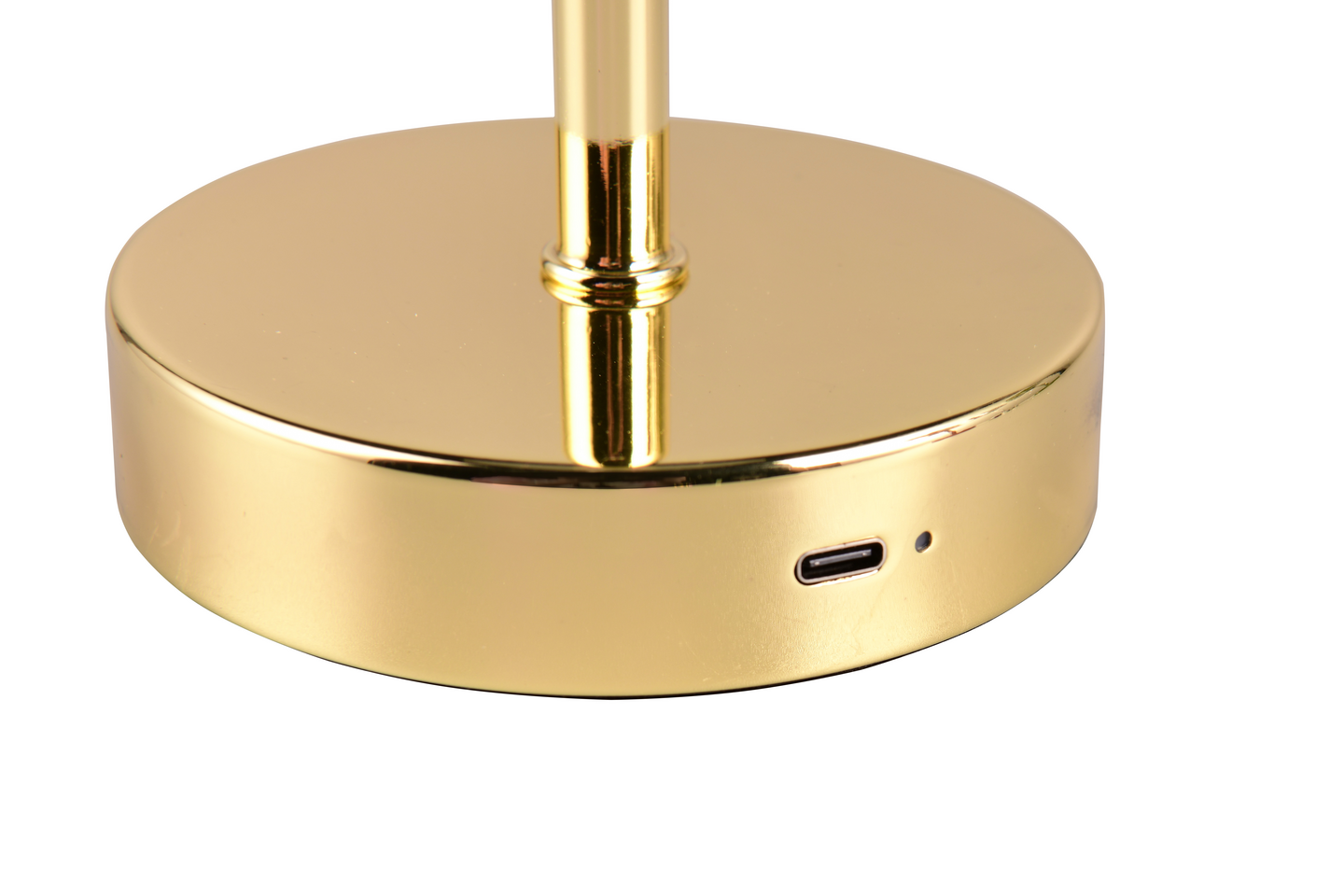 Pöytävalaisin TRIO Jeff led 1,5W 120lm kiillotettu messinki ladattava