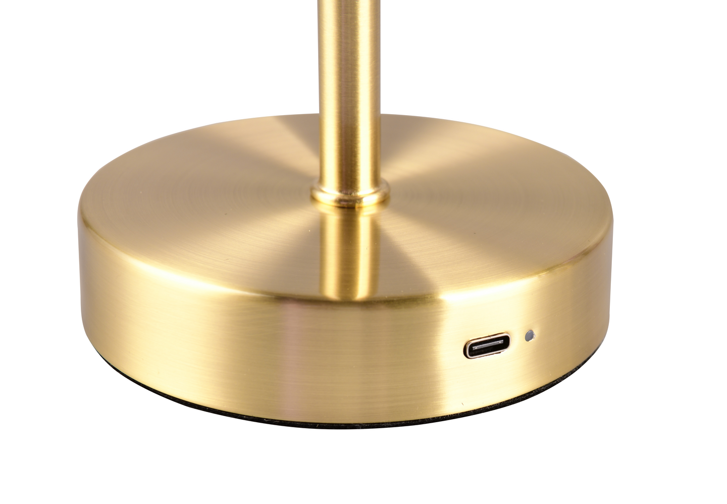 Pöytävalaisin TRIO Jeff led 1,5W 120lm mattamessinki ladattava