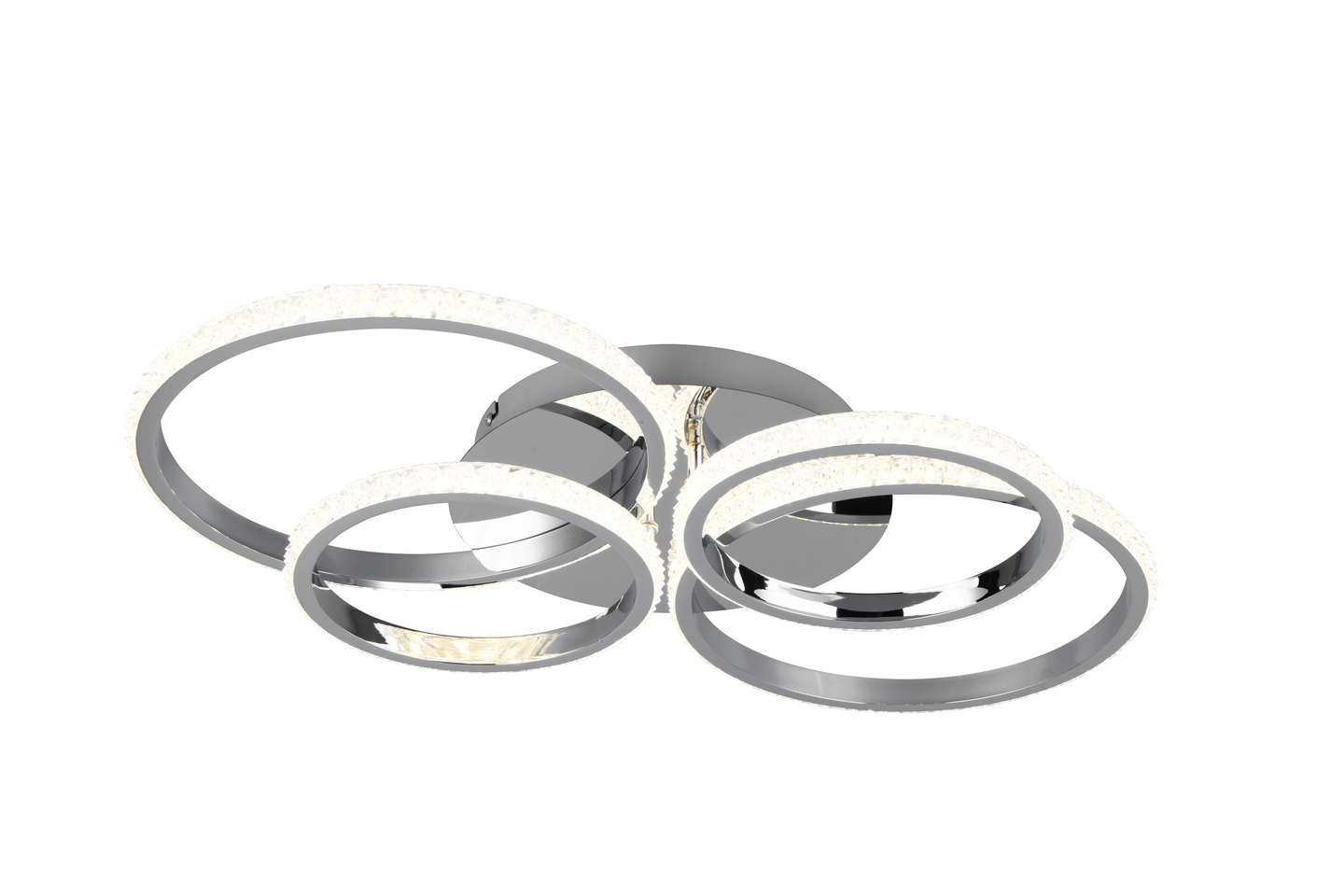 Kattovalaisin TRIO Cires led 27W kromi/kristalliefekti 4000K