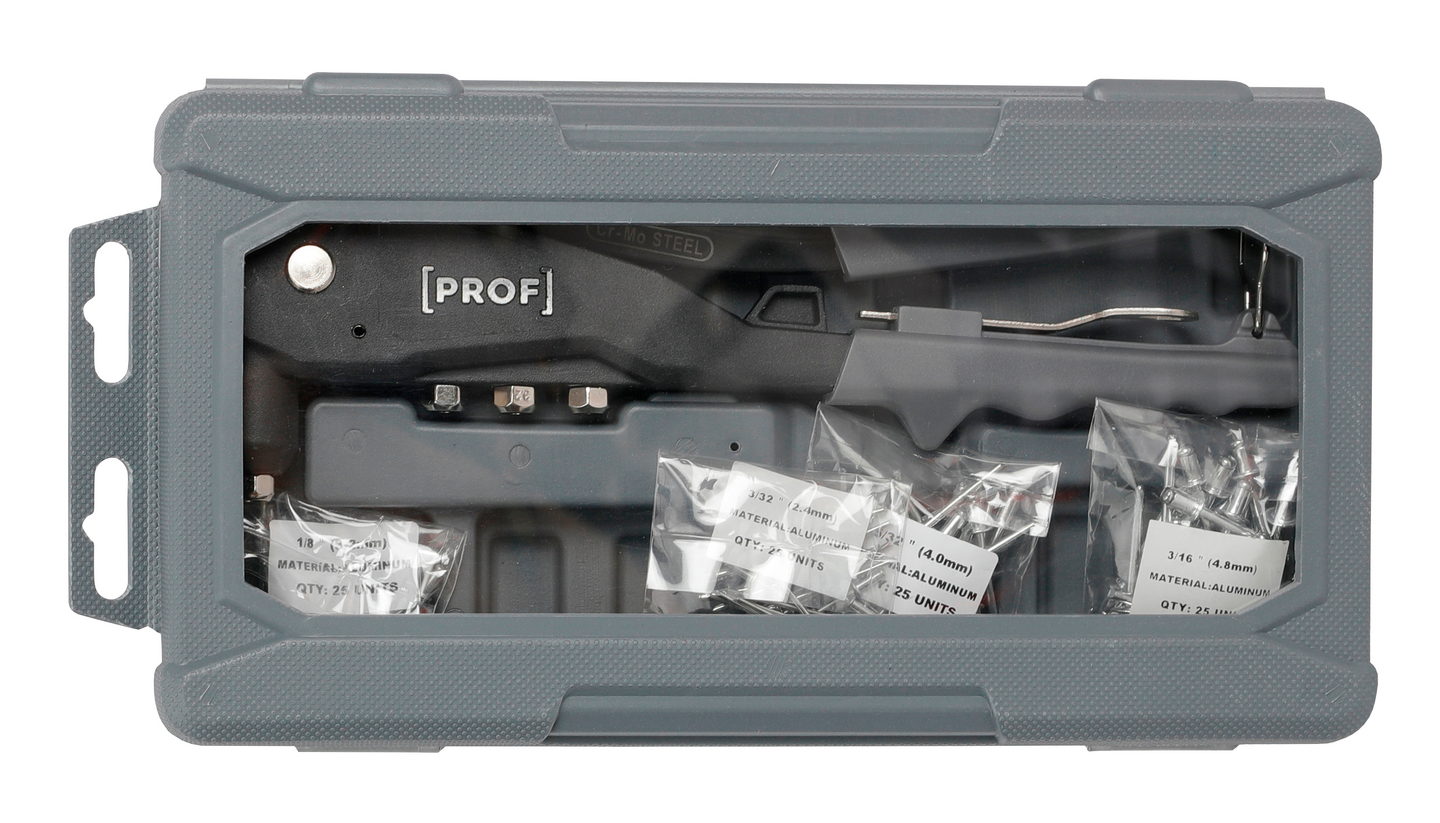 Vetoniittipihti PROF setti 100 niittiä