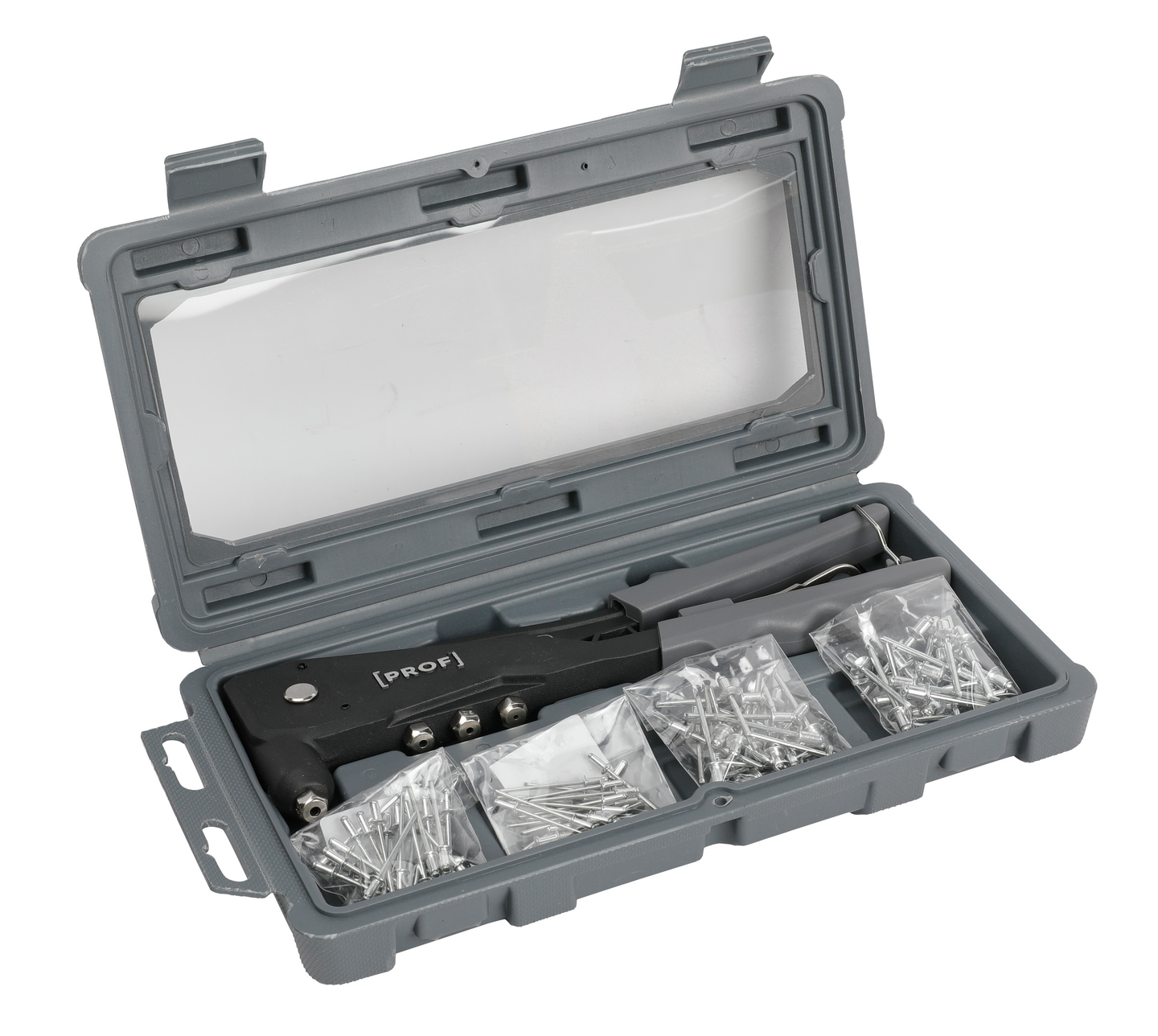 Vetoniittipihti PROF setti 100 niittiä