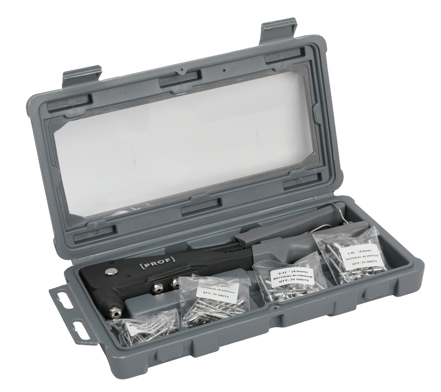 Vetoniittipihti PROF setti 100 niittiä