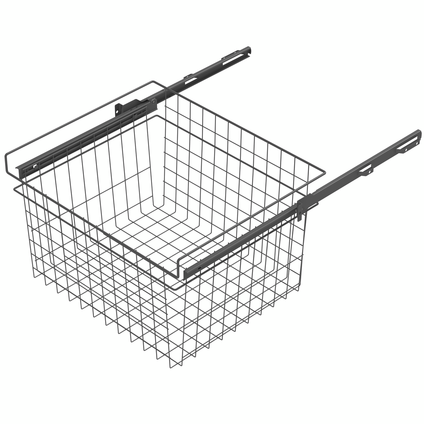 Rullakiskokori LM 605 korkea antrasiitti 60 cm kaappiin