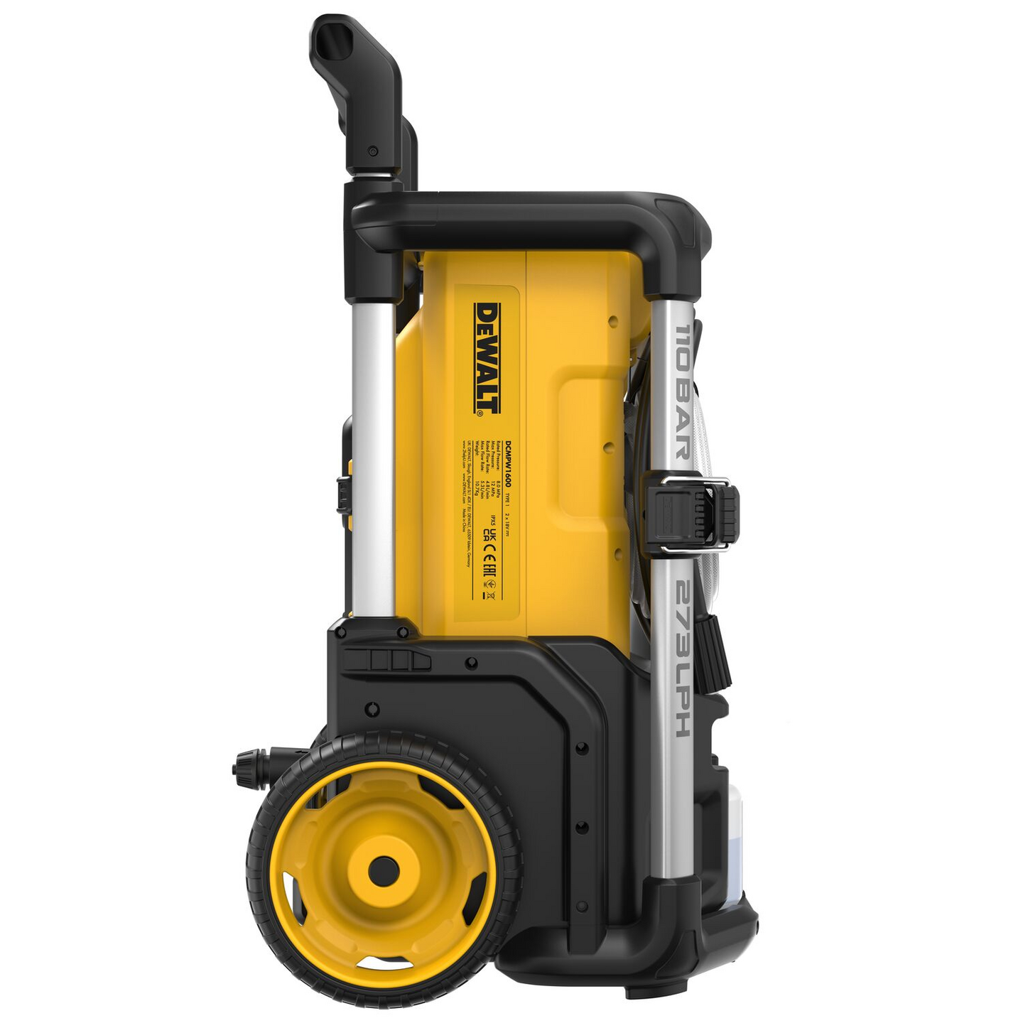 Akkupainepesuri Dewalt 5,0Ah DCMPW1600N 2x18V XR runko