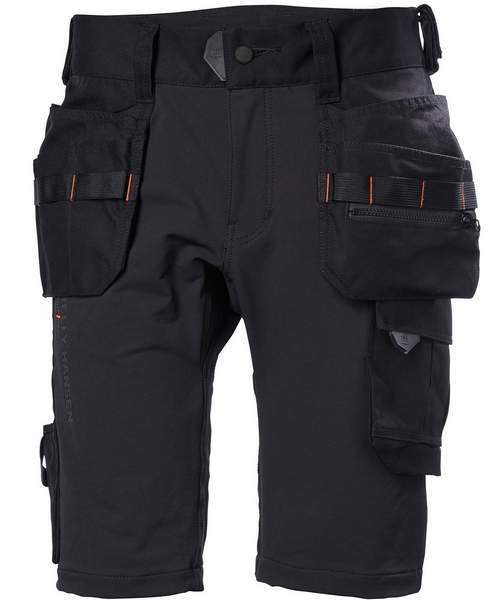 SHORT HH CHELSEA EVO SVART 44 4-VÄGS STRETCH C44