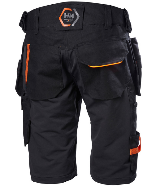 SHORT HH CHELSEA EVO SVART 44 4-VÄGS STRETCH C44