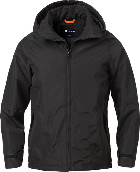 REGNJACKA DAM 1452 SVART XL