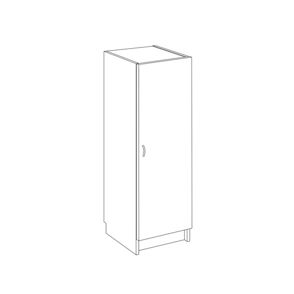 PAKETGARDEROB 40CM ELIT OBS! HÖJD 2080MM