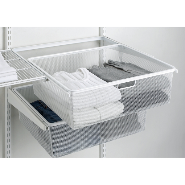 MESHBACK  VIT 605X430X185 4 ST UTDRAGBAR ELFA 166290