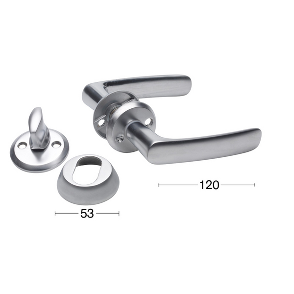 DÖRRTRYCKE A2560 MATTKROM INKL CYLINDERVREDSATS