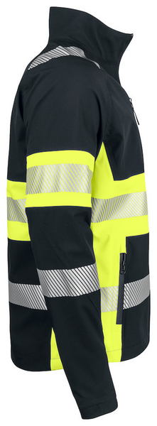 SKALJACKA PROJOB 6442 GUL/SVART XL, KLASS 1