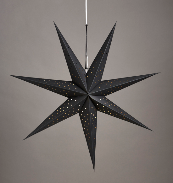 PAPPERS STJÄRNA CELLO SVART