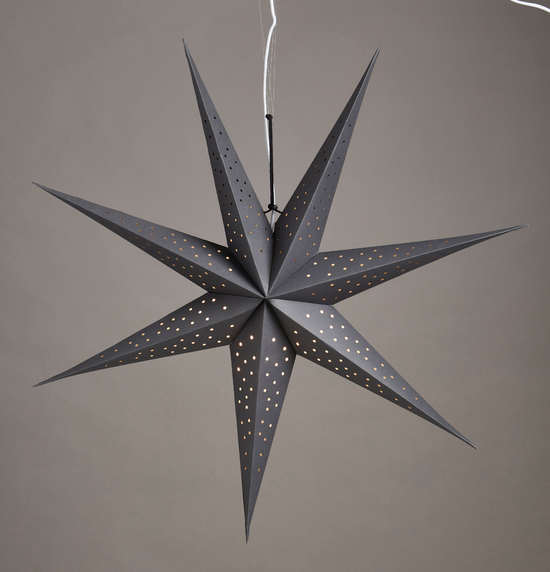 STJÄRNA PAPPER CELLO GRÅ IP21