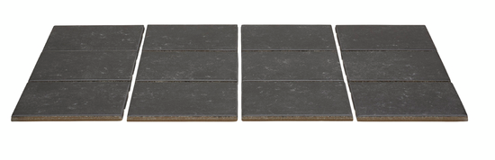 KLINKER CELLO B STONE 9,7X9,7 SVART, 1,44M2