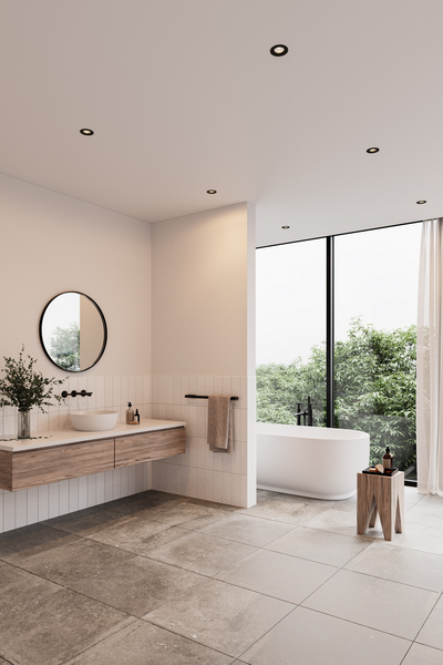 Alasvalo Nordlux Fremont 1-kit IP65 2700 musta