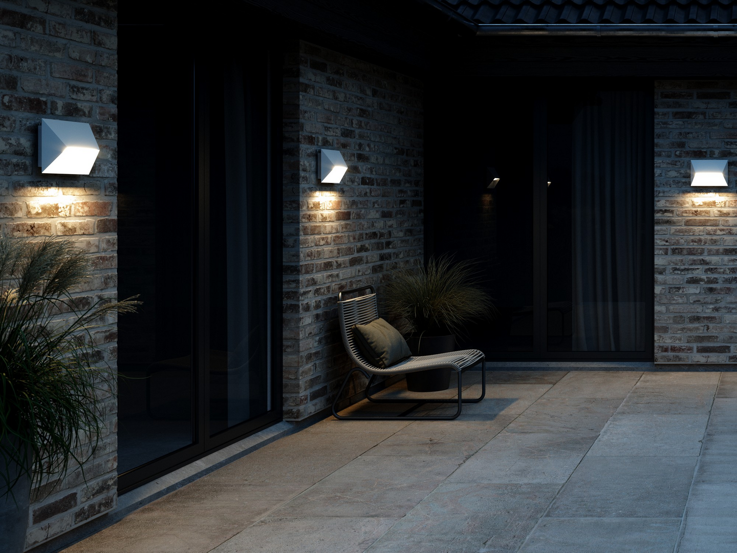 Ulkoseinävalaisin Nordlux Pontio 27 alumiini GU10 2x25W