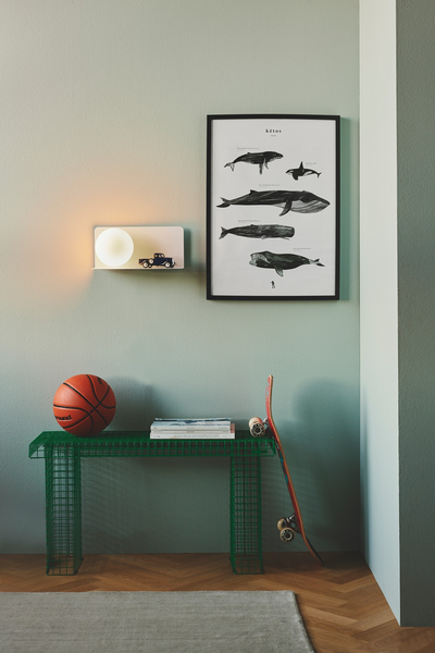 Seinävalaisin Nordlux Lilibeth valkoinen E14 25W