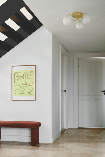 Kattovalaisin Nordlux Franca E14 3x40W messinki