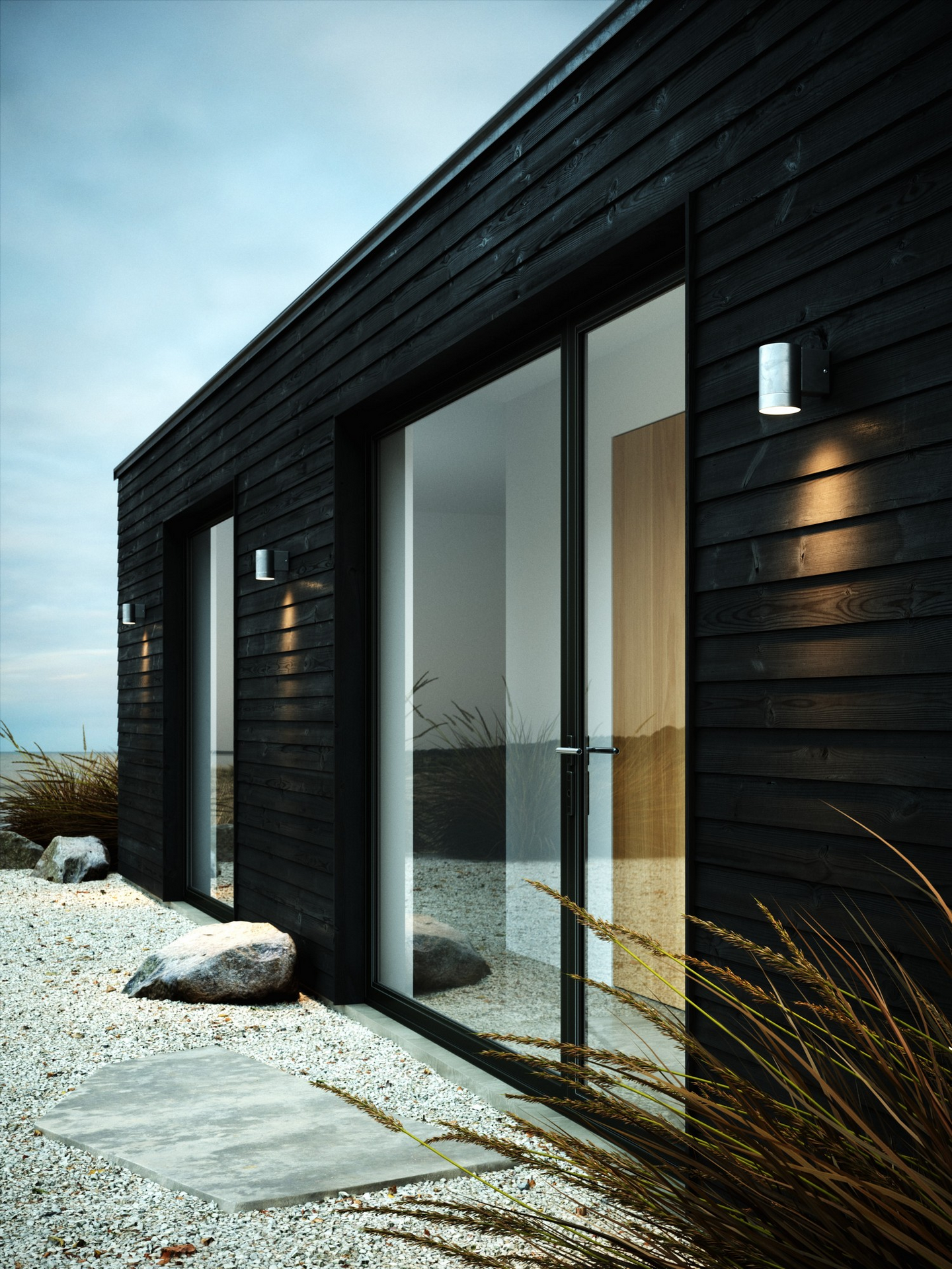 Ulkoseinävalaisin Nordlux Tin maxi sinkitty teräs lasi GU10