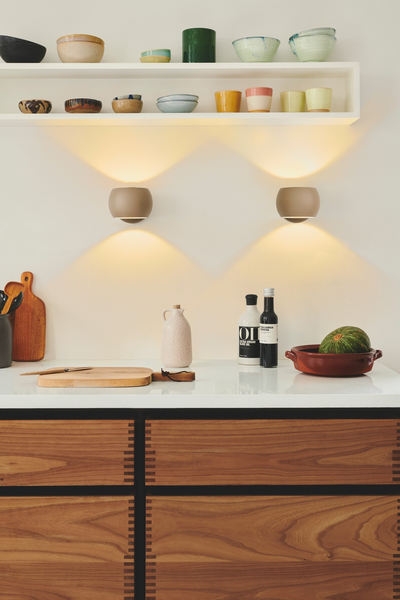 Seinävalaisin Nordlux Belir G9 5W ruskea