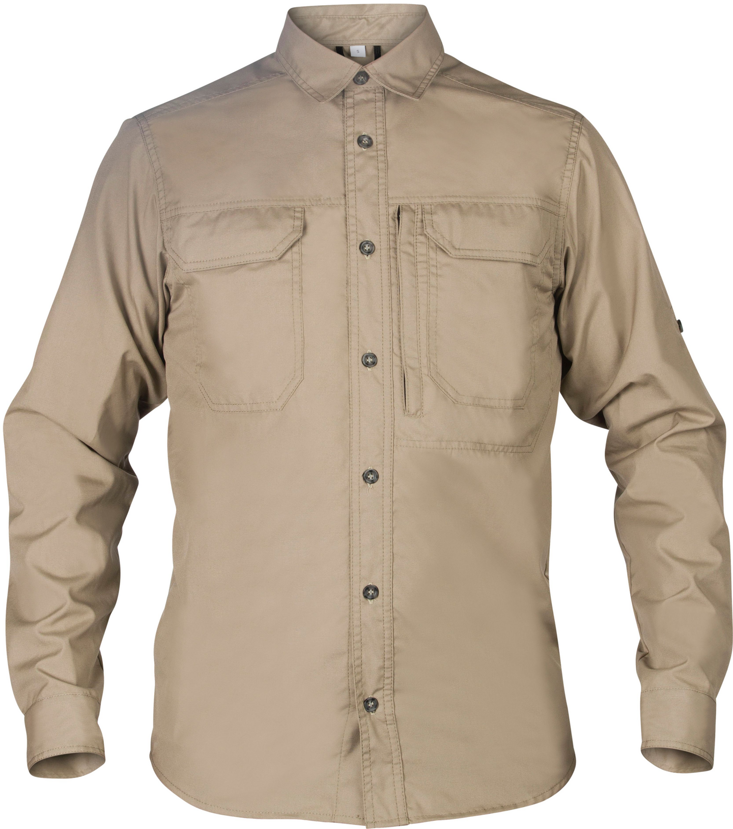 SKJORTA JORDAN MÖRKBEIGE XS