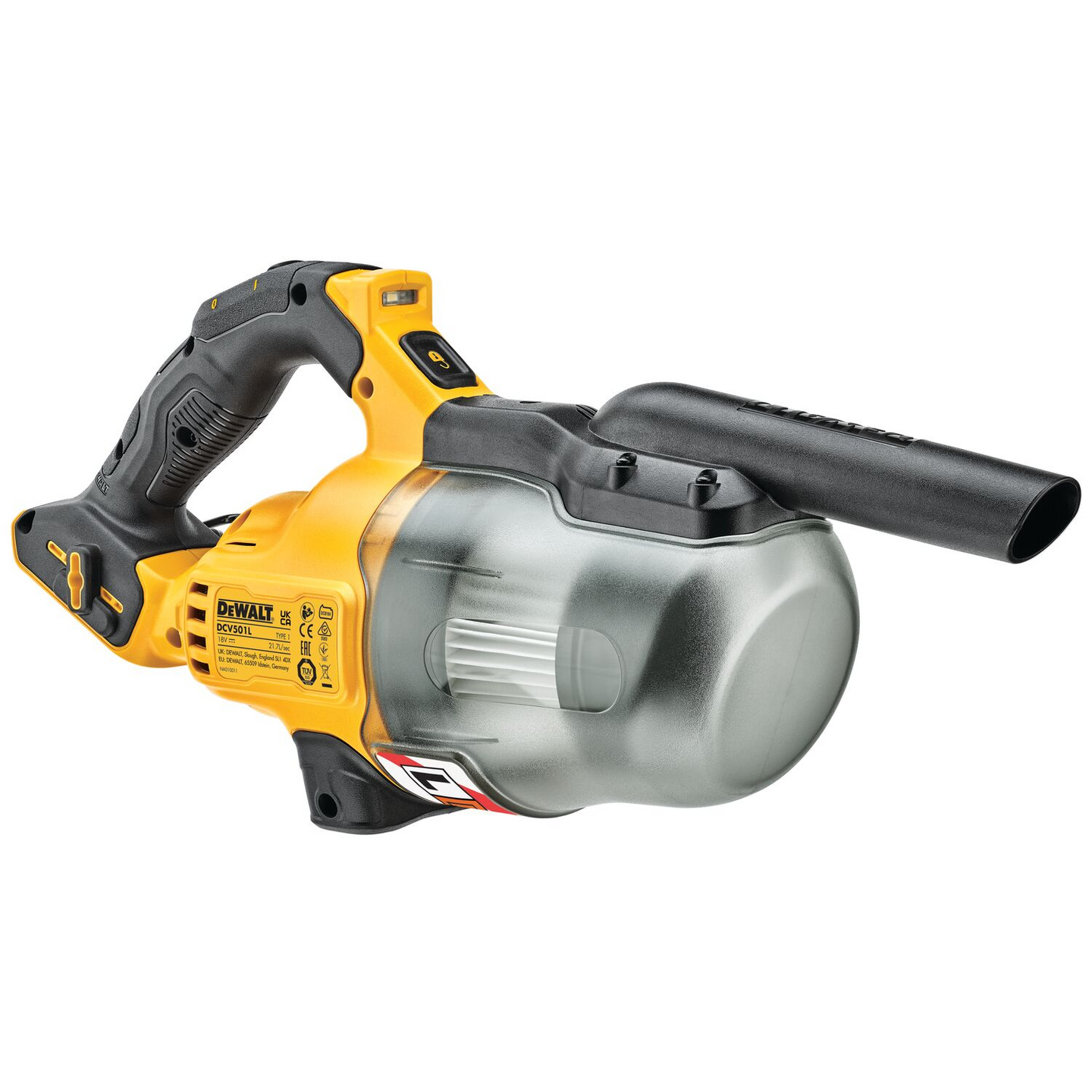 Akkupölynimuri Dewalt DCV501LN L-luokka 18V runko