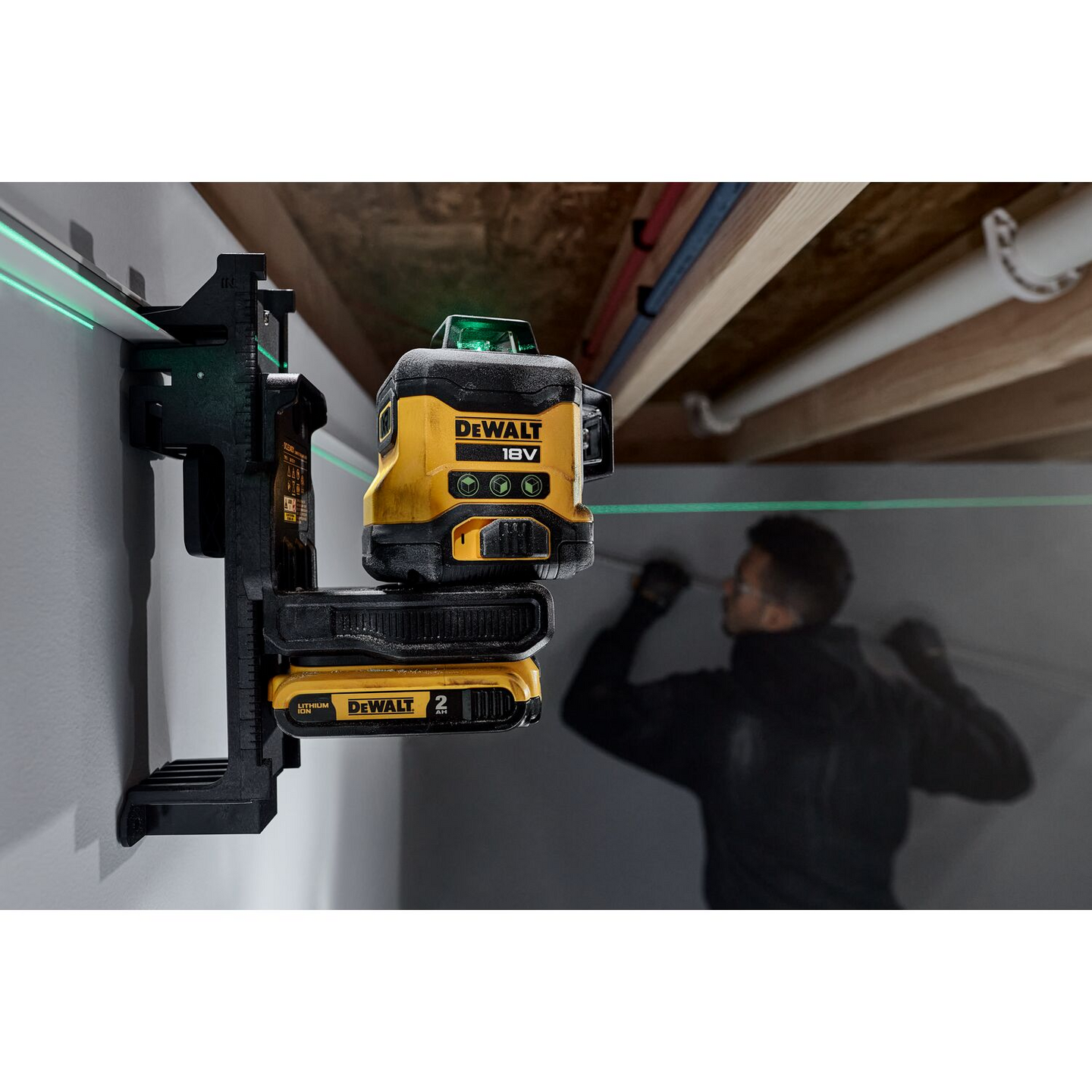 Laser Dewalt DCLE34031N kompakti 3x360 18V XR runko