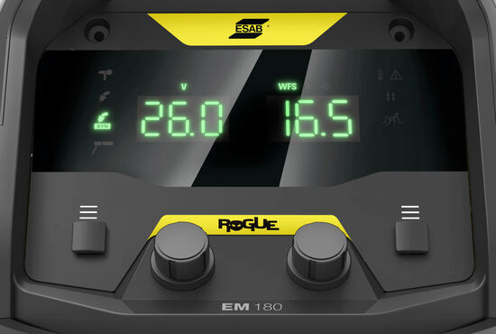Hitsauskone Esab Rogue MIG EM180 kannettava 180A 230V myös puikkohitsaus