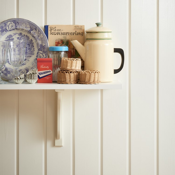 PANEL TREND VIT 13X120X4200 KLASSISK ÄNDSPONT 8ST S0502-Y