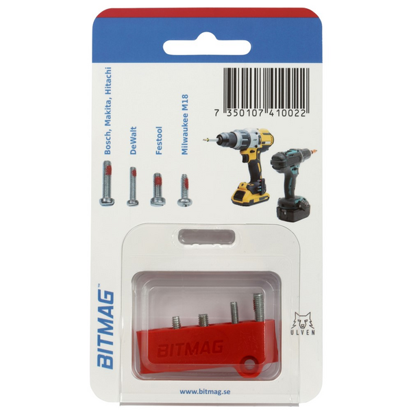 BITSHÅLLARE  BITMAG RÖD