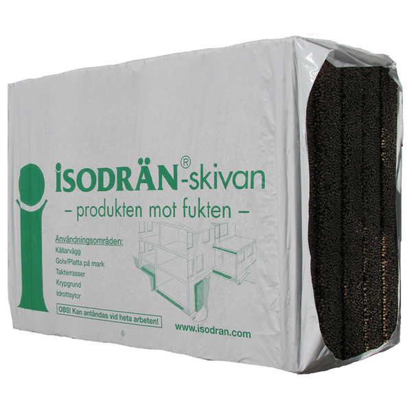 ISODRÄN 100X1000X750 60kPa 5 ST/PKT 3,75M²/PKT 0,4M³/PKT