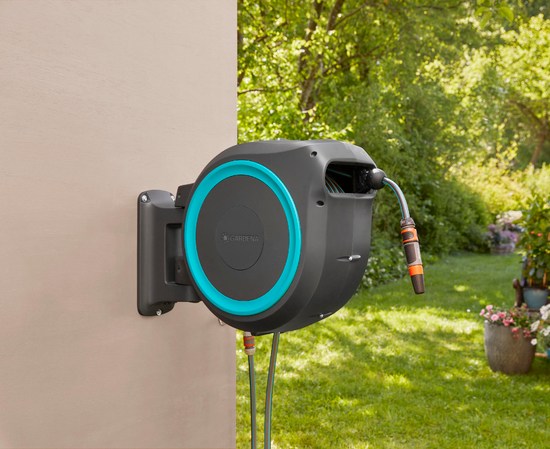 VÄGGSLANGBOX ROLLUP M/L 25M TURKOS