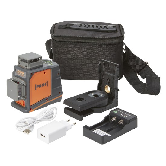 LINJELASER PROF 3/360G GRÖN