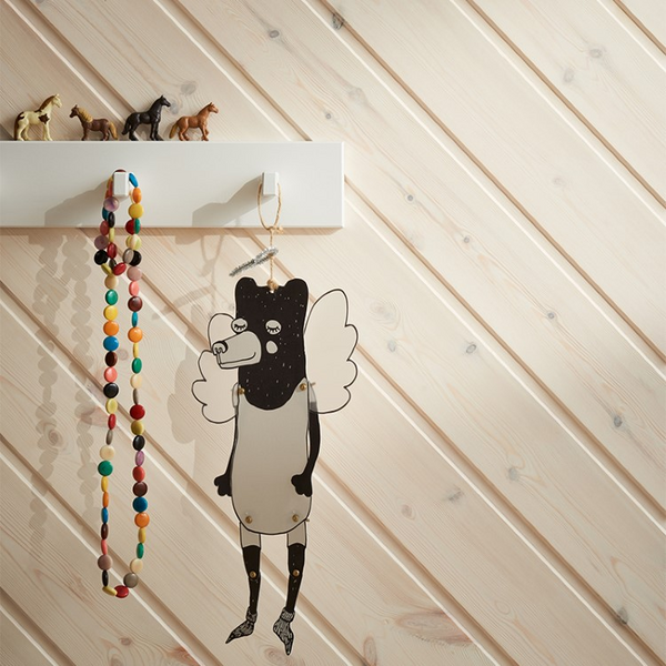 PANEL TREND VITVAX 13X120X4500 KLASSISK FURU ÄNDSPONT