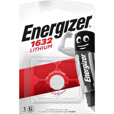 BATTERI ENERGIZER LITHIUM CR1632 3V