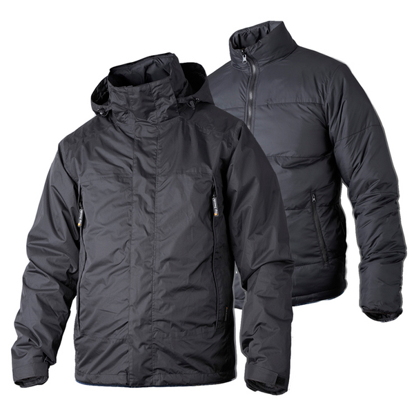 JACKA 3I1 5520 TOP SWEDE SVART XL