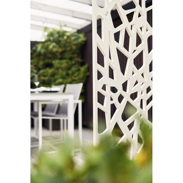 DESIGNSKÄRM JABO NOUVEAU VIT, 790X1590X18MM