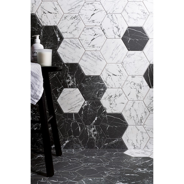 KLINKER GOLVABIA MARRIOTT MARQU 14X16,3, 30/KRT HELKARTONG HEXAGON