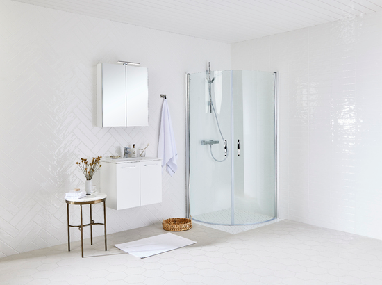 TVÄTTSTÄLLSSKÅP WAVE VIT 59CM