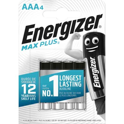 BATTERI ENERGIZER MAX PLUS AAA/LR03 4P