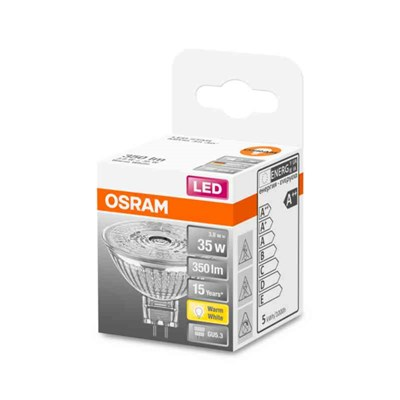 LED-LAMPA OSRAM MR16 35 GU5.3 36GR 827 OSRAM