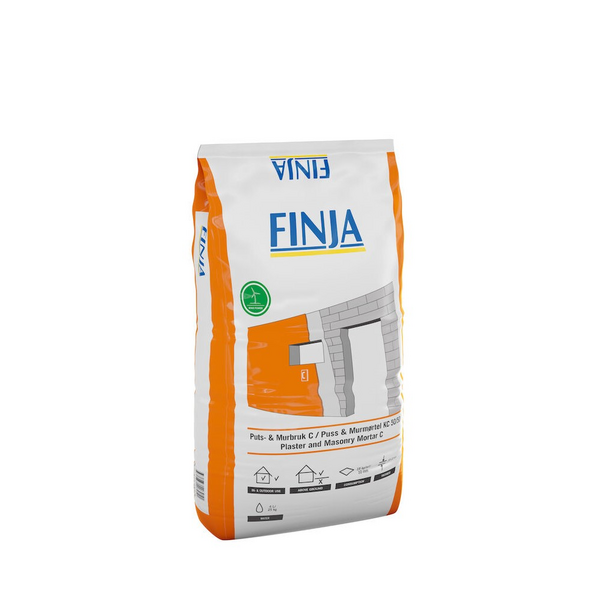 PUTS &  MURBRUK C FINJA 0-3MM 25KG