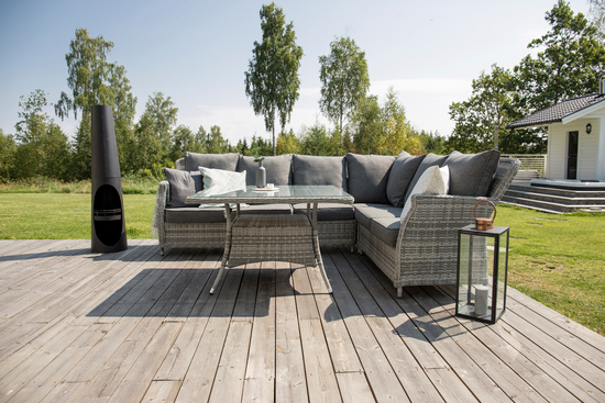 ELDSTAD BJÖRKFORS I SVART STÅL