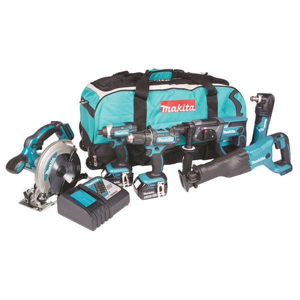 VERKTYGSKIT COMBO 18V 6VERK+LA MAKITA