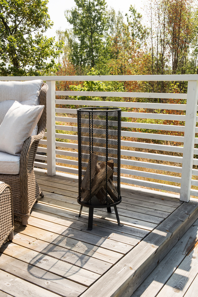 BONNIE ELDKORG I SVART STÅL