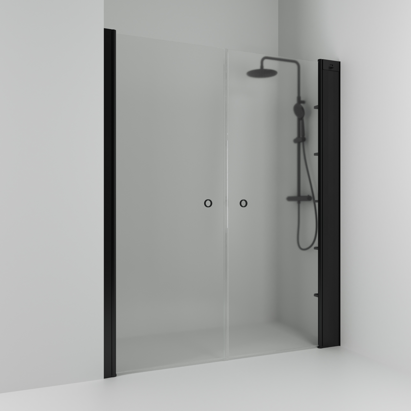 NISCHDUSCH SVEDBERGS SKOGA RAK SVART MATT FROST DUBBEL INTHT 138