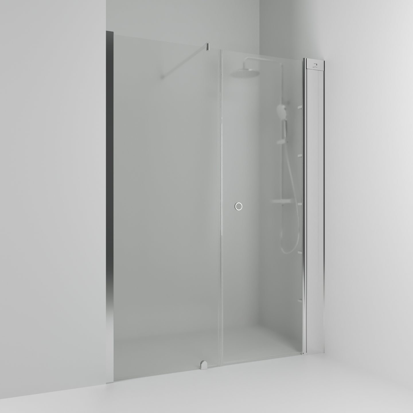 NISCHDUSCH SVEDBERGS SKOGA RAK/FAST ALU BLANK FROST INTHT 140X198X3CM