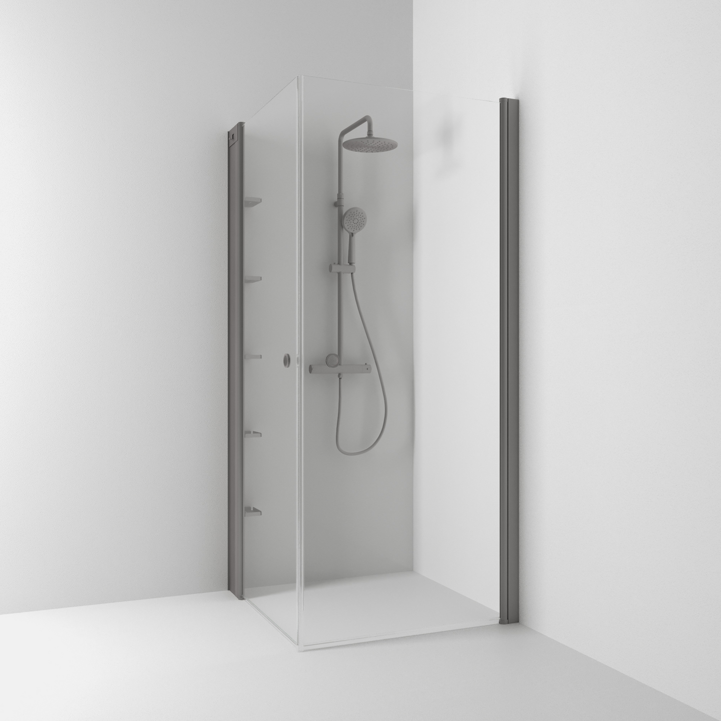 HÖRNDUSCH SVEDBERGS SKOGA RAK BLYERTSSV KLAR INTHT 80X198X90CM